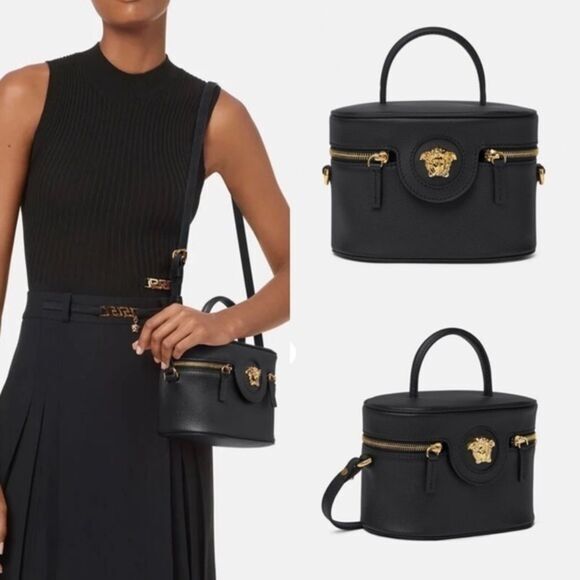 Versace Handbags - Versace La Medusa Vanity Crossbody NWT